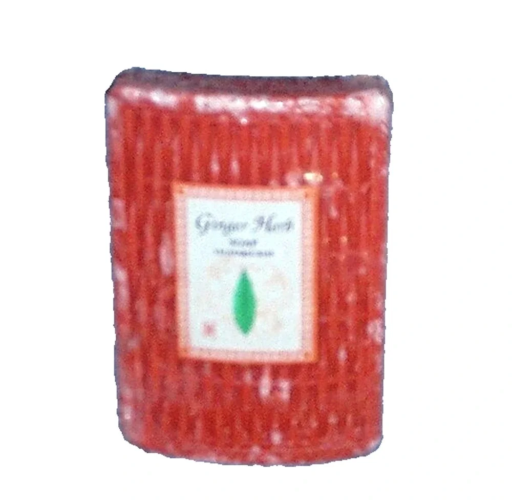 Miniature Ginger Herb Fragranced Soap Bar Vegetable Base, Travel Size, Handmade